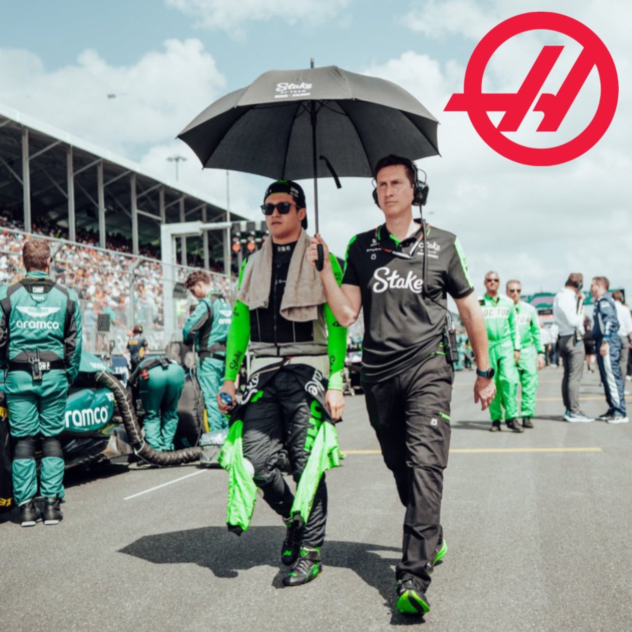 梅赛德斯鏖战哈斯车队，周冠宇统治全场